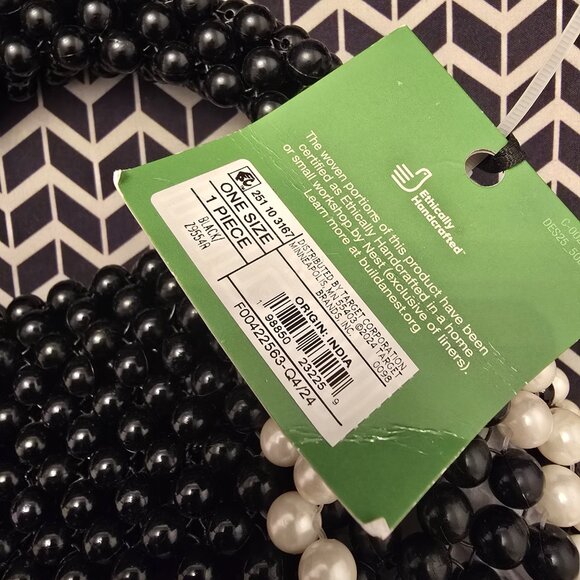 New Kate Spade Beaded Handbag Clutch Bag Crossbody Colorblock Handcrafted Target - Picture 5 of 5